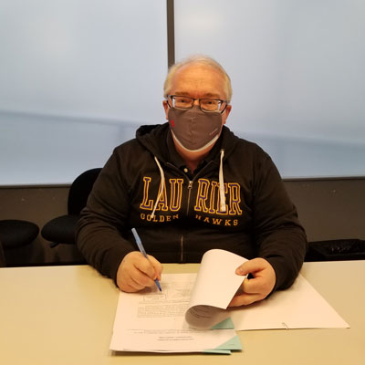 A Golden Hawk's letter to Laurier.